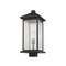 Z-Lite Portland 1 Light Outdoor Post Mount Fixture, Oil Rubbed Bronze And Clear Seedy 531PHBXLS-ORB - alternate 7